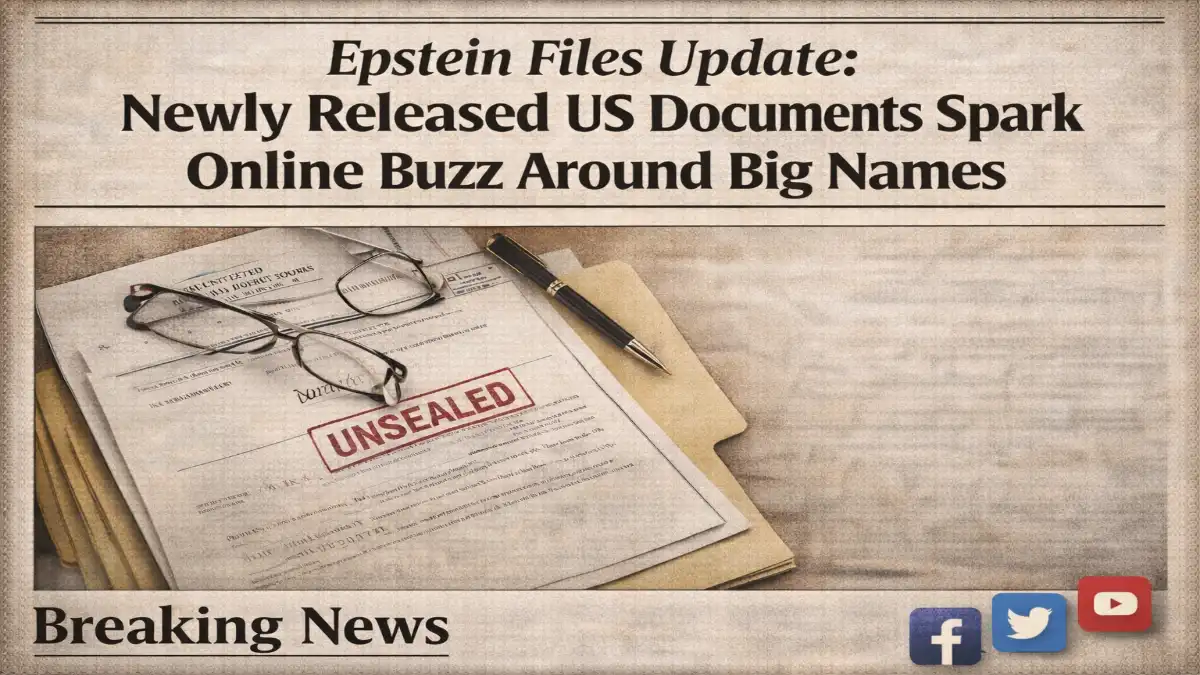 Epstein files update, New Epstein documents released USA, Epstein case latest news, US court records Epstein, Epstein investigation update, Big names trending Epstein files, Epstein documents public release, Breaking legal news USA, Epstein scandal update, US legal documents news, Epstein files trending online, High profile names Epstein