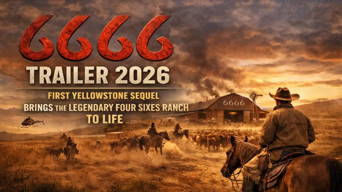 6666 trailer 2026, Yellowstone first sequel series, Four Sixes Ranch TV show, Yellowstone sequel 6666 update, western drama series 2026, Yellowstone universe new show, 6666 release news USA